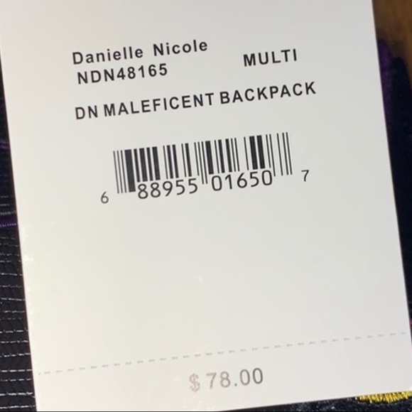 DISNEY X Danielle Nicole Maleficent Backpa… - Picture 4 of 6